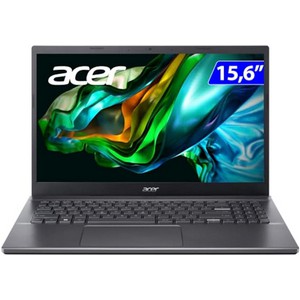 Notebook Acer Aspire 5 A515-57-55B8 Intel Core i5 12º Geração 8GB RAM 256GB SSD (UHD) 15.6" LED Full HD TN 60hz Cinza aço Windows 11H